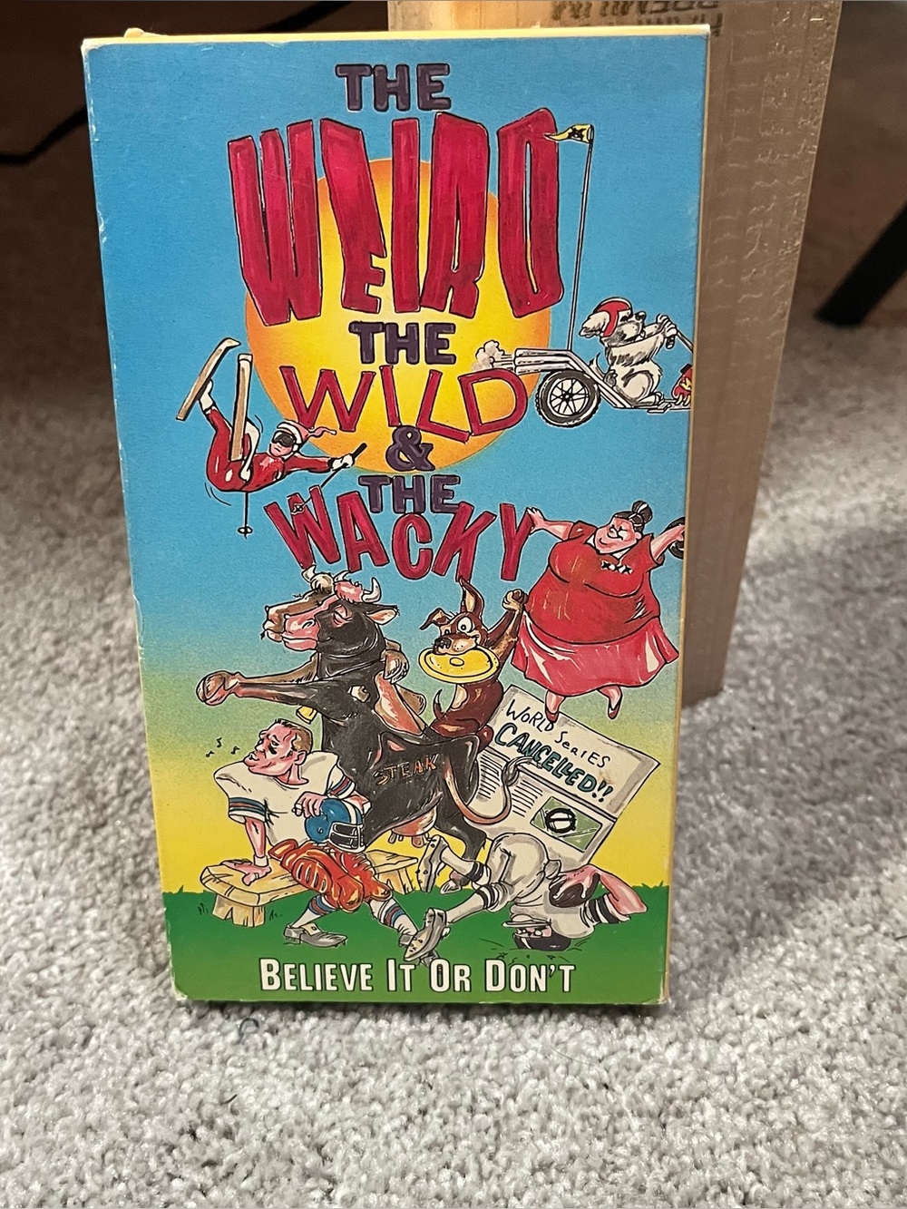 The Weird The Wild & The Wacky Believe It Or Don't 1990 VHS Tested Oop